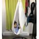 White Lycra cocoon hammock