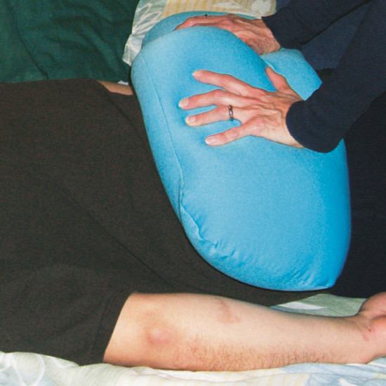Weighted lycra cushion
